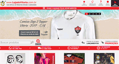 Desktop Screenshot of lojadovitoria.com.br