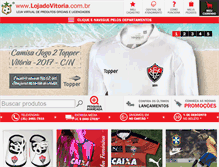 Tablet Screenshot of lojadovitoria.com.br